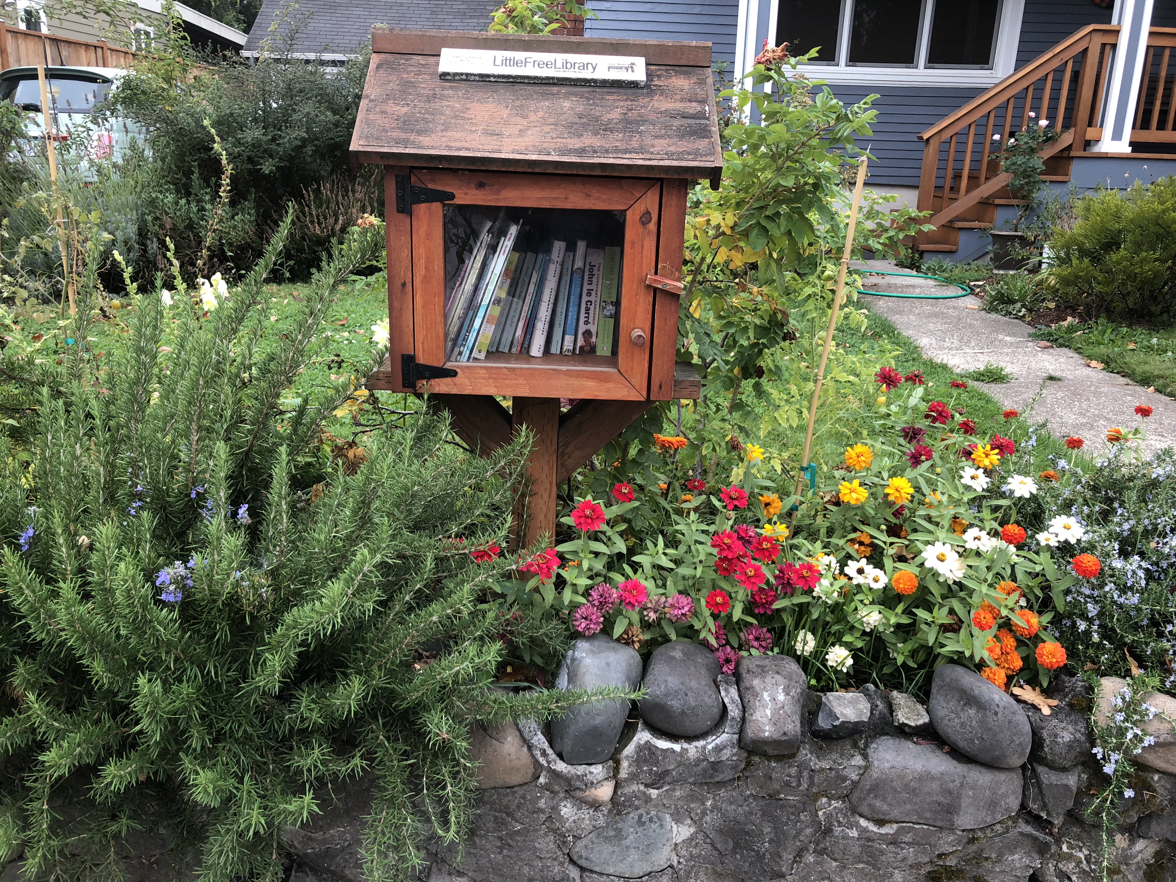 Visiting Little Free Libraries In Eugene Division92 Little Free